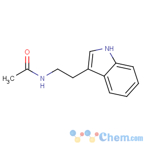 CAS No:1016-47-3 N-[2-(1H-indol-3-yl)ethyl]acetamide