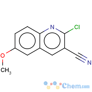 CAS No:101617-91-8 3-Quinolinecarbonitrile,2-chloro-6-methoxy-
