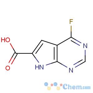 CAS No:1016241-81-8 4-fluoro-7H-pyrrolo[2,3-d]pyrimidine-6-carboxylic acid