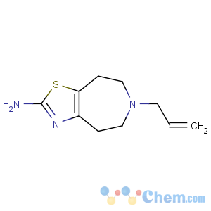 CAS No:101626-70-4 6-prop-2-enyl-4,5,7,8-tetrahydro-[1,3]thiazolo[4,5-d]azepin-2-amine