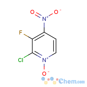 CAS No:101664-56-6 2-chloro-3-fluoro-4-nitro-1-oxidopyridin-1-ium