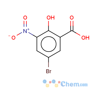 CAS No:10169-50-3 Benzoic acid,5-bromo-2-hydroxy-3-nitro-