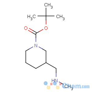 CAS No:1017356-25-0 1-Piperidinecarboxylicacid, 3-[(methylamino)methyl]-, 1,1-dimethylethylester