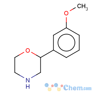 CAS No:1017395-60-6 Morpholine,2-(3-methoxyphenyl)-