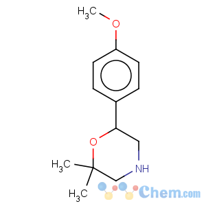 CAS No:1017480-89-5 Morpholine, 6-(4-methoxyphenyl)-2,2-dimethyl-
