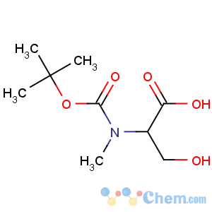 CAS No:101772-29-6 (2S)-3-hydroxy-2-[methyl-[(2-methylpropan-2-yl)oxycarbonyl]amino]<br />propanoic acid
