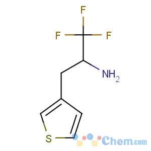 CAS No:1017781-57-5 1,1,1-trifluoro-3-thiophen-3-ylpropan-2-amine