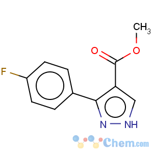 CAS No:1017784-36-9 1H-Pyrazole-4-carboxylicacid, 3-(4-fluorophenyl)-, methyl ester