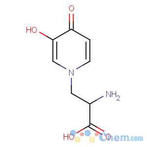 CAS No:10182-82-8 2-amino-3-(3-hydroxy-4-oxo-pyridin-1-yl)propanoic acid