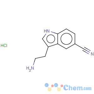 CAS No:101831-71-4 1H-Indole-5-carbonitrile,3-(2-aminoethyl)-, hydrochloride (1:1)