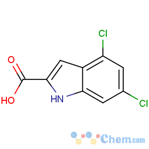 CAS No:101861-63-6 4,6-dichloro-1H-indole-2-carboxylic acid