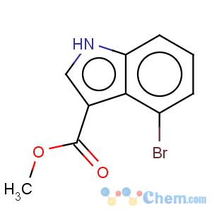 CAS No:101909-43-7 1H-Indole-3-carboxylicacid, 4-bromo-, methyl ester