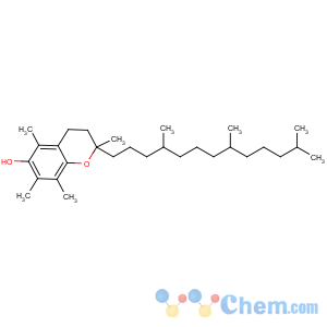 CAS No:10191-41-0 2,5,7,8-tetramethyl-2-(4,8,12-trimethyltridecyl)-3,4-dihydrochromen-6-ol