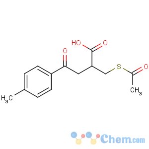 CAS No:101973-77-7 Benzenebutanoic acid, a-[(acetylthio)methyl]-4-methyl-g-oxo-