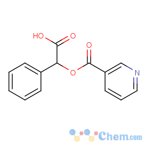 CAS No:101977-74-6 2-phenyl-2-(pyridine-3-carbonyloxy)acetic acid