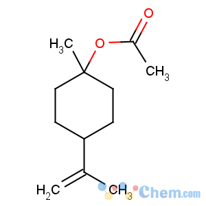 CAS No:10198-23-9 (1-methyl-4-prop-1-en-2-ylcyclohexyl) acetate