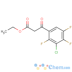 CAS No:101987-86-4 ethyl 3-(3-chloro-2,4,5-trifluorophenyl)-3-oxopropanoate