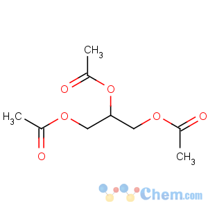CAS No:102-76-1 2,3-diacetyloxypropyl acetate