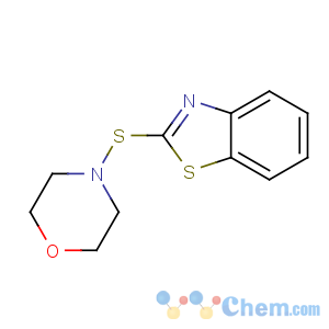 CAS No:102-77-2 4-(1,3-benzothiazol-2-ylsulfanyl)morpholine