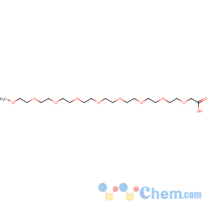CAS No:102013-72-9 2-[2-[2-[2-[2-[2-[2-[2-(2-methoxyethoxy)ethoxy]ethoxy]ethoxy]ethoxy]<br />ethoxy]ethoxy]ethoxy]acetic acid