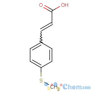 CAS No:102016-58-0 3-(4-methylsulfanylphenyl)prop-2-enoic acid