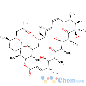 CAS No:102042-09-1 Spiro[2,26-dioxabicyclo[23.3.1]nonacosa-4,18,20-triene-27,2'-[2H]pyran]-3,9,13-trione,22-ethyl-3',4',5',6'-tetrahydro-7,11,14,15,23-pentahydroxy-6'-[(2R)-2-hydroxypropyl]-5',6,8,10,12,14,16,28,29-nonamethyl-,(1R,2'S,4E,5'S,6S,6'S,7R,8S,10R,11R,12S,14R,15S,16R,18E,20E,22R,25S,28S,29R)-