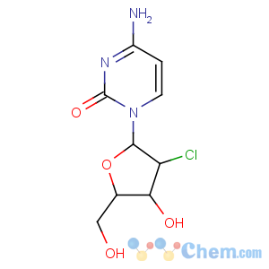 CAS No:10212-19-8 4-amino-1-[(2R,3R,4R,<br />5R)-3-chloro-4-hydroxy-5-(hydroxymethyl)oxolan-2-yl]pyrimidin-2-one