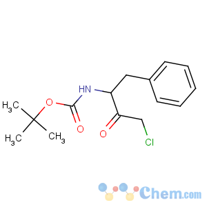 CAS No:102123-74-0 tert-butyl N-[(2S)-4-chloro-3-oxo-1-phenylbutan-2-yl]carbamate