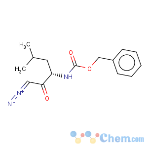 CAS No:102123-81-9 Carbamic acid,N-[(1S)-1-(2-diazoacetyl)-3-methylbutyl]-, phenylmethyl ester