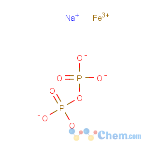 CAS No:10213-96-4 Diphosphoric acid,iron(3+) sodium salt (1:?:?)