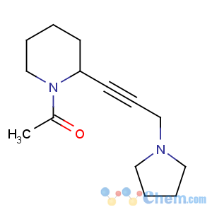 CAS No:102135-82-0 1-[2-(3-pyrrolidin-1-ylprop-1-ynyl)piperidin-1-yl]ethanone