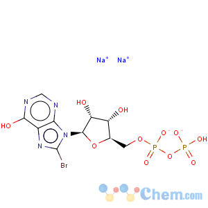 CAS No:102185-44-4 Inosine 5'-(trihydrogendiphosphate), 8-bromo-, disodium salt (9CI)