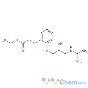 CAS No:102203-23-6 ethyl 3-[2-[2-hydroxy-3-(propan-2-ylamino)propoxy]phenyl]propanoate