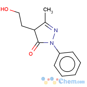 CAS No:10223-33-3 4-(2-HYDROXYETHYL)-3-METHYL-1-PHENYL-2-PYRAZOLIN-5-ONE