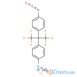 CAS No:10224-18-7 1-[1,1,1,3,3,<br />3-hexafluoro-2-(4-isocyanatophenyl)propan-2-yl]-4-isocyanatobenzene