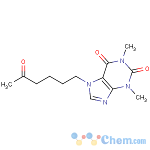 CAS No:10226-54-7 1,3-dimethyl-7-(5-oxohexyl)purine-2,6-dione