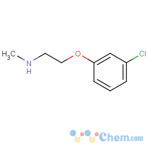CAS No:102308-82-7 2-(3-chlorophenoxy)-N-methylethanamine