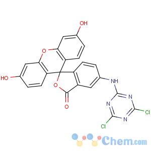 CAS No:102417-95-8 5-DTAF [5-(4,6-Dichlorotriazinyl)aminofluorescein]