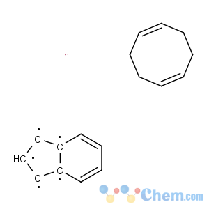 CAS No:102525-11-1 Iridium, [(1,2,5,6-h)-1,5-cyclooctadiene][(1,2,3,3a,7a-h)-1H-inden-1-yl]- (9CI)