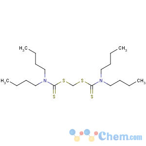 CAS No:10254-57-6 dibutylcarbamothioylsulfanylmethyl N,N-dibutylcarbamodithioate