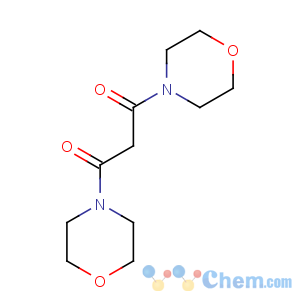 CAS No:10256-01-6 Morpholine,4,4'-(1,3-dioxo-1,3-propanediyl)bis- (9CI)