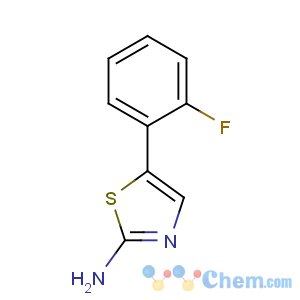CAS No:1025927-65-4 5-(2-fluorophenyl)-1,3-thiazol-2-amine