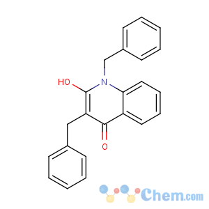 CAS No:102594-26-3 2(1H)-Quinolinone,4-hydroxy-1,3-bis(phenylmethyl)-