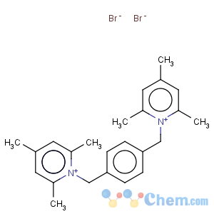 CAS No:102612-58-8 Pyridinium,1,1'-[1,4-phenylenebis(methylene)]bis[2,4,6-trimethyl-, dibromide (9CI)