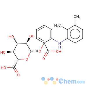 CAS No:102623-18-7 b-D-Glucopyranuronic acid,1-[2-[(2,3-dimethylphenyl)amino]benzoate]