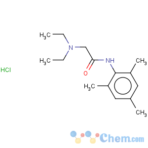 CAS No:1027-14-1 Acetamide,2-(diethylamino)-N-(2,4,6-trimethylphenyl)-, hydrochloride (1:1)