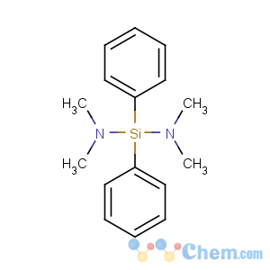 CAS No:1027-62-9 N-[dimethylamino(diphenyl)silyl]-N-methylmethanamine