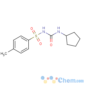 CAS No:1027-87-8 1-cyclopentyl-3-(4-methylphenyl)sulfonylurea