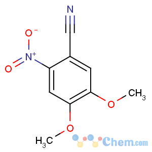 CAS No:102714-71-6 4,5-dimethoxy-2-nitrobenzonitrile