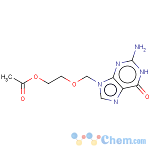 CAS No:102728-64-3 6H-Purin-6-one,9-[[2-(acetyloxy)ethoxy]methyl]-2-amino-1,9-dihydro-